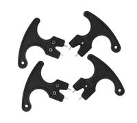 ROMISBABA 4pcs Multifunction Golf Cleats Spanner Adjustment Wrench Tool for Golf Shoe Spikes Replacement Training and Competition Aid Compact Lightweight Design for Precise Handling and