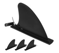 ROMISBABA 4pcs Paddleboard Fin Replacement with Insert Buckle Hydrodynamic Sup Surfboard Rudder Fins for Inflatable Kayak Water Sports Stability and Easy Installation