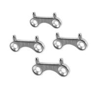 ROMISBABA 4pcs Stainless Steel Boat Gas Cap Keys for Water Tank Deck Fill Plates Corrosion Resistant Yacht Parts Tool Precise Fit for Safe Navigation