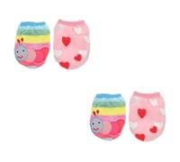 ROMISBABA 4pcs Warm Fleece Bunny Clothes for Pets Adorable Outfit for Parties and Holidays Breathable and Comfortable for Guinea Pigs and Puppies