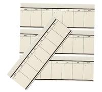 ROMISBABA 4Pcs Weekly Planner Notepads Portable Daily Schedule Memo Pads Practical Writing Pads for Office School Home Organize Prioritize Efficient Planning