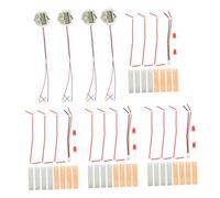 ROMISBABA 4sets Fruit Battery Experiment Science Kit for Boys and Girls Diy Potato Batteries Stem Electricity Learning Toy Materials