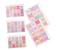 ROMISBABA 5 Sheets Self-Adhesive Bible Tabs for Study with Section Labels Decorative Gold Lettering Stickers for Women Bible Journals and Study Accessories