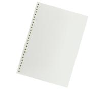 ROMISBABA 50 Sheets B5 Loose Drawing Paper for Artists, Thick White Paper that Resists Yellowing, Easy to Carry, for Sketching and Painting