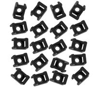 ROMISBABA 500pcs Nylon Cable Clamps for Home Cable Fixation Multi-Purpose Cord Management Clips Wire Organizers and Fixing Lightweight and Practical