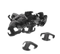 ROMISBABA 50pcs Black Medieval Armor Scale Plates 2.7x2.7cm Metal DIY Crafting Material for Knights Historical Cosplay and Fantasy Roleplay Armor