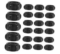 ROMISBABA 50pcs Car Mount Screw Head Bracket Nuts Wireless Charging Ball Joint Fixed Adapter Plastic Replacement Accessories Compatible with Various Phone Holders