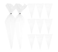 ROMISBABA 50pcs Grout Bag Masonry Piping Cement Bag Pe High Toughness Large Capacity for Exterior Wall Construction and Tile Installation