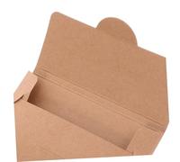 ROMISBABA 50PCS Kraft Paper Credit Card Sleeves with Magnetic Strip Protection Thick Tear-Resistant Paper Card Holder Sleeves for Hotel Keys ATM Id Suitable for Hotels Retail and Offices