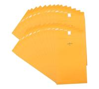 ROMISBABA 50pcs Kraft Paper Envelopes 6x9 Inches Heavy-Duty with Secure Flap, Vintage Yellow Brown Letter Envelopes for Invitations, Greeting Cards, and Mailing Use