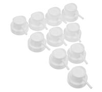 ROMISBABA 50pcs Plastic Spray Paint Caps Fine Mist Design Easy to Use Spray Nozzles for Graffiti Art White Aerosol Bottle Tips