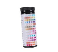 ROMISBABA 50pcs Pool Water Test Strips with Storage Bottle Multi Parameter Ph Hardness Alkalinity Cyanuric Acid Testing Paper for Spas Aquariums and Drinking Water Quality Monitoring