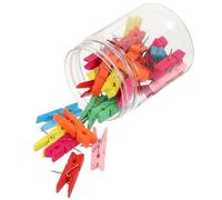 ROMISBABA 50pcs Push Pin Clips with Pegs Decorative Thumbtacks for Bulletin Board Office Classroom Craft Clips Tacks Home Wall Display