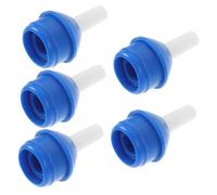 ROMISBABA 5pcs Blue Replacement Nozzle Tips for Desoldering Pump Solder Sucker Accessory Sturdy High-Temperature Resistant Desoldering Tool Parts for Electronics Repair