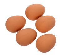 ROMISBABA 5Pcs Durable Dog Interactive Bounce Ball for Pets Fun Egg Shaped Simulation for Reducing Stress and Enhancing Bonding Safe Material for Dogs