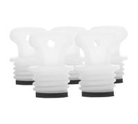 ROMISBABA 5Pcs Hot Water Bottle Replacement Stopper 21Mm Rubber Seal Plug with Gasket, Leakproof Hot Water Bag Lid, Safety Cap for Relief and Cold Therapy Use