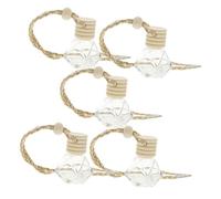 ROMISBABA 5pcs Perfume Bottle Aroma Bottles Hanging Car Diffusers Decorative Reusable Air Freshener