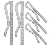 ROMISBABA 5pcs Vintage Spring Metal Money Clip for Men S Bifold Wallets Replacement Insert Bars with Strong Tension for Secure Cash and Card Holder Installation Western Style Money Holder