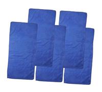 ROMISBABA 5pcs Washable Guinea Pig Blankets Soft Microfiber Bedding for Pets Reusable Pee Pads Cage Liners for Comfort and Easy Cleaning
