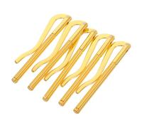 ROMISBABA 5pcs Western Money Clips Metal Spring Cash Holder Replacement Bars for Bifold Wallets Minimalist Card Inserts with Reliable Grip for Wallet Making and Repair