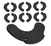 ROMISBABA 6 Pairs Dumbbell Shockproof Pads Fitness Equipment Home Gym Useful Holder for Dumbbells Protection Stable Non-slip Pads for Workout Storage