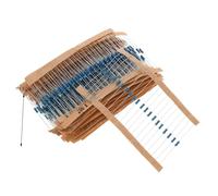 ROMISBABA 600pcs Metal Film Resistor Kit Precision Values Assortment for DIY Electronics Computer Accessories with Wide Ohm Range and Stable Tolerance