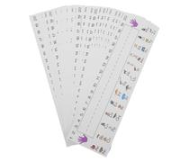 ROMISBABA 60pcs Self Adhesive Student Name Tags for Desks Classroom Labels with for Kindergarten School Desk Decor Enhances Classroom Identity Individuality