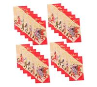 ROMISBABA 60pcs Vietnamese Lunar Year Red Envelopes Zodiac Horse Lucky Money Packets Large Hong Bao for Spring Festival Wedding and Asian Celebration Gift Packaging
