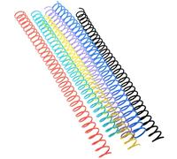 ROMISBABA 6pcs Binder Circles Plastic Book Clips Rings Easy to Carry Convenient to Store for Office and School Use