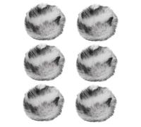 ROMISBABA 6pcs Catnip for Cats Soft Plush Leopard Print Chew Toys for Indoor Kittens Interactive Play and for Scratching and Active Fun