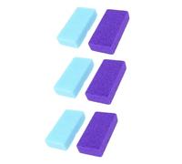 ROMISBABA 6pcs Foot Care Exfoliating Tool Ergonomic Design Pu Material Callus Remover for High-Heel Addicts and People Who Need Long Time Walk or Stand Random Color