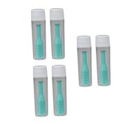 ROMISBABA 6pcs Lens Inserter and Suction Holder with Storage Bottle Secure Removal Tool for Hard and Soft Lenses Safe Portable Easy to Clean for Travel and Daily Use