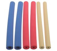 ROMISBABA 6pcs Non Slip Foam Grip Tubes for Utensils and Tools with Enlarged Handle Diameter, Lightweight Adaptive Foam Handle Aid for Elderly and Seniors, 11.8 Inch Length
