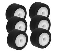 ROMISBABA 6pcs Pinch Roller Cassette Machine Repair Bearing Roller for Video Recorder Tape Player Replacement Plastic Tape Transport Accessory