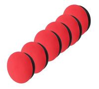 ROMISBABA 6pcs Red Aluminum Crankset Dust Caps for Mountain Bike Hollow Integrated Crank Cover with Dust Protection Lightweight Cycling Accessories