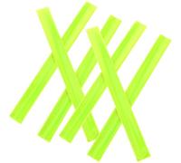 ROMISBABA 6pcs Reflective Wristbands High Visibility Reflective Safety Bands Made of Pvc and Steel Plate for Adults and Suitable for Sports and Riding A Motorcycle Random Color