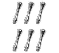 ROMISBABA 6pcs Stainless Steel Decorative Scissor Nails Pet Hair Clipper Tail Rest Set Household Clipper Nail Replacement for Grooming Scissors Accessories