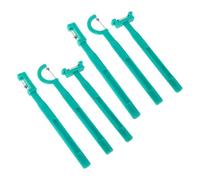 ROMISBABA 6pcs Tongue Tip Exerciser Set for Oral Muscle Trainer for Speech Therapy Green Plastic Tongue Muscle Training Tools for and Rehabilitation