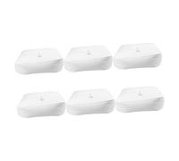 ROMISBABA 6pcs Water Fillable Balloon Arch Stabilizer Base Heavy Duty Water Injection Bags Wind Resistant Balloon Stand Weight for Wedding Outdoor Event Party Exhibition Decorations
