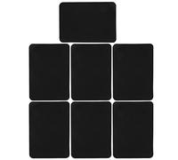 ROMISBABA 7pcs Erasable Massage Boards Versatile PVC Price Tags Blackboard Signs for Pricing Messaging and Display Rewritable Easy to Clean for Supermarkets Events and Restaurants