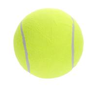 ROMISBABA 8-inch Inflatable Tennis Ball Pet Biting Toy Giant Dog Toy Soft Plush Large Inflatable Ball for Pet Playtime