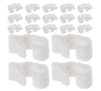 ROMISBABA 80pcs White Plastic Modular Cage Connectors with Universal Compatibility and Tool-free Installation for DIY Storage Projects and Cabinet Furniture Connections
