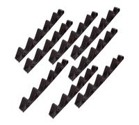 ROMISBABA 8pcs Gear Outdoor Recliner Bracket Nylon Furniture Connectors for Camping Garden Balcony Chairs Stable Five Support Buckles for Folding Chaise Lounges