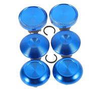 ROMISBABA 8pcs Metal Thumbstick Grip Covers Replacement Controller Thumb Grips Caps for Edge Controller Enhance Gaming Play