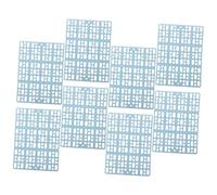 ROMISBABA 8Pcs Small Animal Cage Mats Hollow Design Rabbit Bunny Foot Pads Guinea Pig Cage Floor Mats Lightweight Comfortable for Small Pets