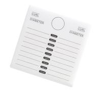 ROMISBABA Acrylic Eyelash Extension Pallet Tray Eyelash Extension Accessories with Large Size and Volume Fan Making Features, Lash Grafting Holder White for Home and Beauty Salon Use