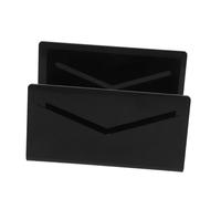 ROMISBABA Acrylic Mail Organizer for Desk Sturdy Letter Holder with Polished Edges Multi-Function Envelope and File Storage Rack for Office Home School Space-Saving Desktop Sorter