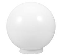 ROMISBABA Acrylic White Spherical Lamp Globe Replacement Chandelier Lampshade with Even Light Distribution Easy Installation Aesthetic Appeal for Gardens and Patios