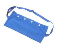 ROMISBABA Adjustable Blue Flannelette Bearded Dragon Sling Carrier Lightweight Pet Travel Bag Comfortable for Camping and Enjoying The Outdoor Scenery