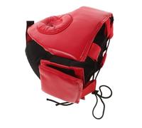 ROMISBABA Adjustable Boxing Headgear Full Protection PU Sparring Helmet for Karate Taekwondo Wrestling Breathable Lightweight Training Gear with Flexible Strap